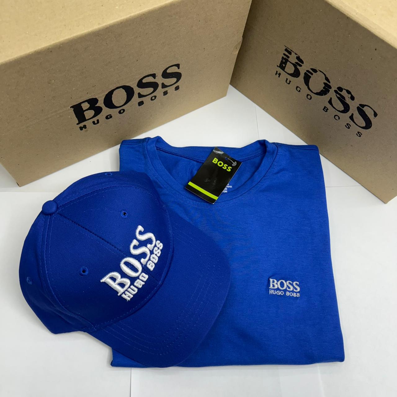 COMBO CAMISETA + GORRA HUGO BOSS
